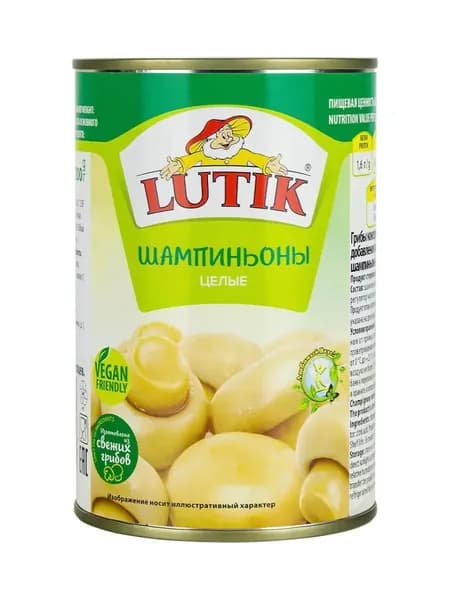Шампиньоны маринованные Целые 425 мл