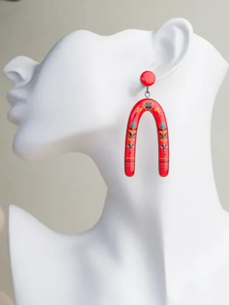 Серьги коромысла