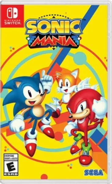 Игра Sonic Mania (Nintendo Switch, Английская версия)