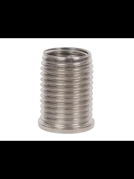 Футорка резьбовая M10x1.25xM12x1.25-L17 мм нержавеющая сталь