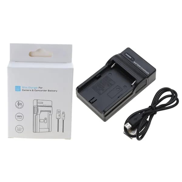 USB зарядное устройство для аккумулятора NP-F550 F570 F770 F960 F970 FM50 F330 F930 камера