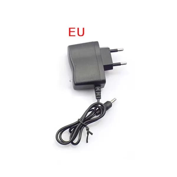 Адаптер зарядный DC 4.2V 500mA для LED фонарика, налобного светильника, фара с разъемом 3.5x1.35мм, ABS пластик