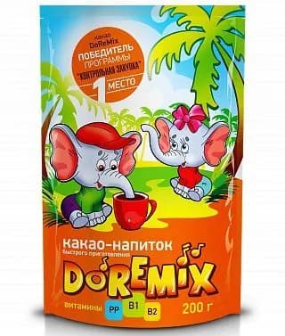 Лантэль Какао DoReMix, 200 г