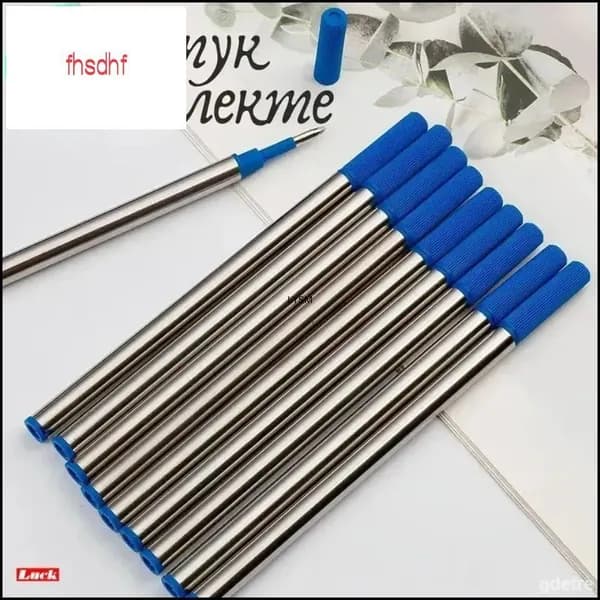 Стержень роллер 0,5 мм синий для ручек, 110 мм
