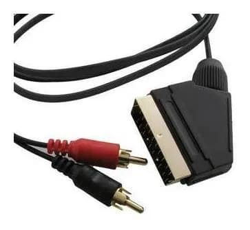 SCART штекер - RCA 2 штекера шнур 1,5м G