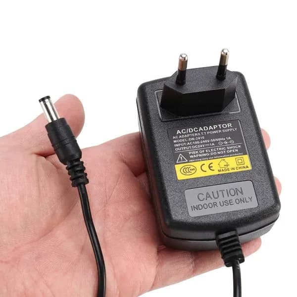 (P X G Y) Зарядное устройство US Plug AC 110V 220V Converter DC 24V 1A Адаптер питания Черный