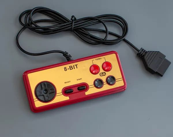 Джойстик гейпад 8 Gamebit для приставок 8bit 15пин широкий разъем