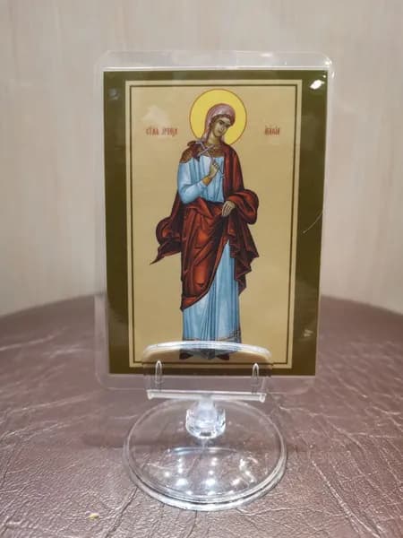 Настольная икона "Агафия Палермская"
