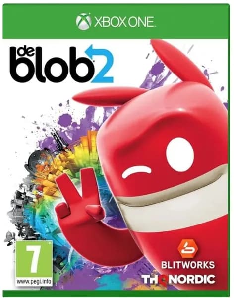 Игра Xbox ONE / Series X: de Blob 2 (Диск) (Xbox Series, Xbox One, Английская версия)