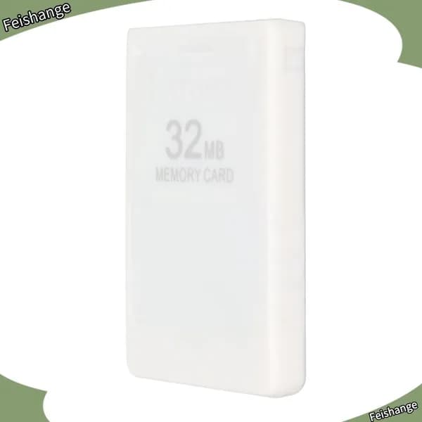 FMCB Memory Card, Быстрая и компактная, для хранения игровых данных белое