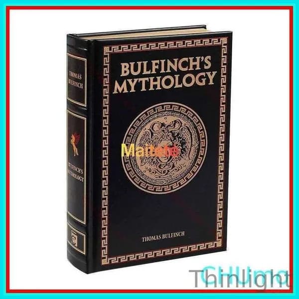 Bulfinch's Mythology (Leather-bound Classics) Hardcover, Gold Gilt Edges, English