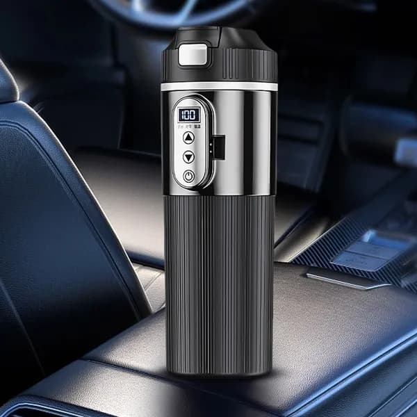 milochic Электрический чайник Термокружка автомобильная, черный