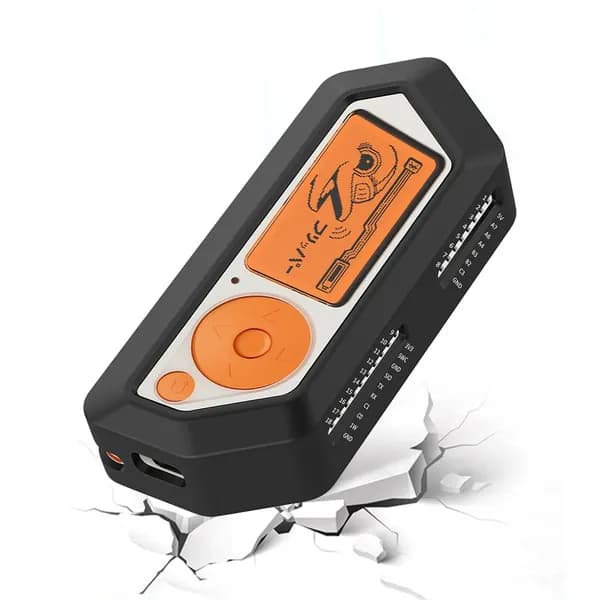 Силиконовый чехол для Flipper Zero, чёрный, полное покрытие