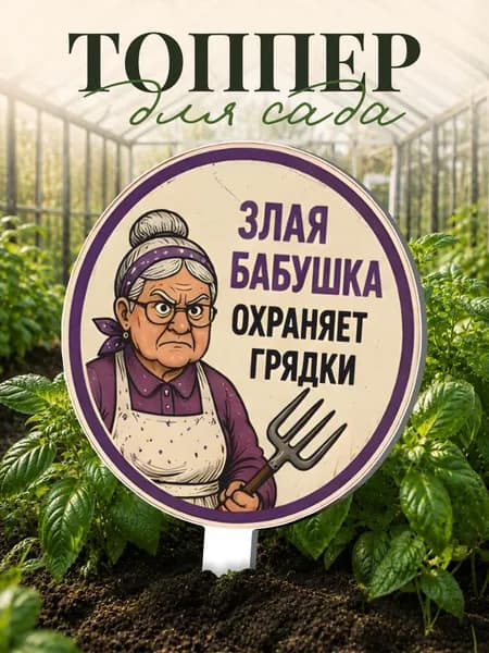 Фигурки для сада Бабушка - Сад