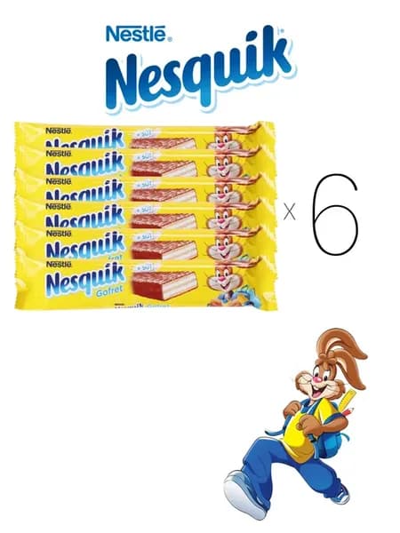 Батончики Nesquik 26.7 г 6 шт