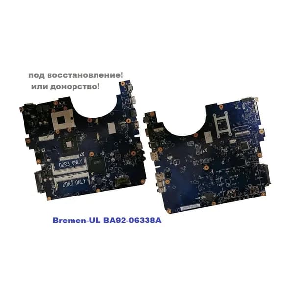 плата Bremen-UL BA92-06338A для ноутбука Sams R730, донор!