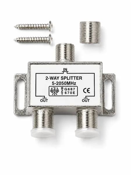 ТВ сплиттер / делить на 2TV (5-2050MHz)