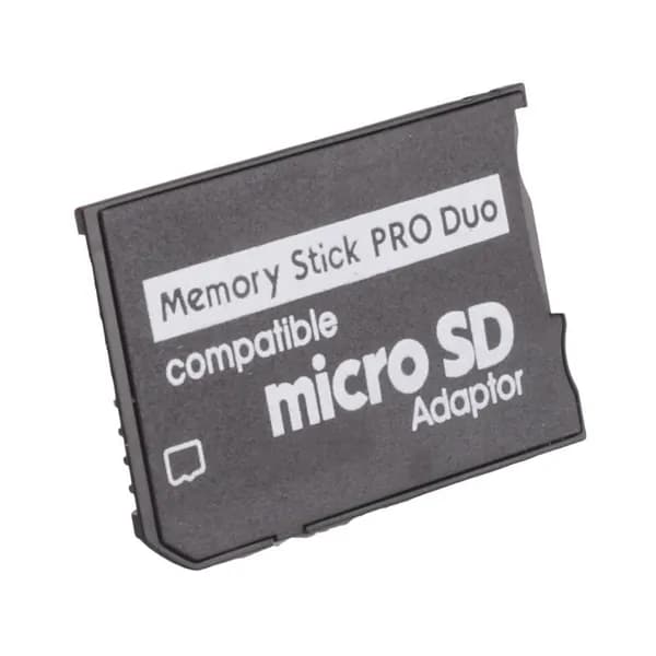 Адаптер , Micro-/Micro-SDHC TF Card To MS Duo совместим с Adapter