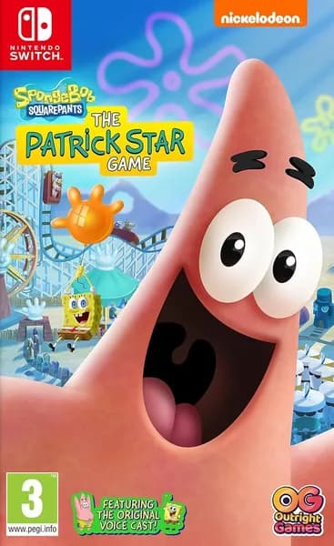 Игра SpongeBob SquarePants The Patrick Star Game (Губка Боб Квадратные Штаны Игра Патрика Стара) Switch Картридж на Nintendo Switch