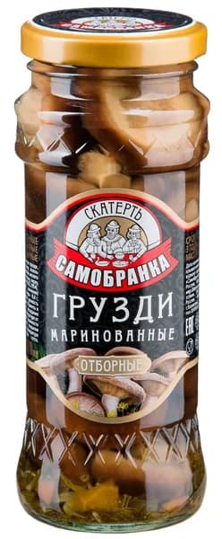Грузди Скатерть-Самобранка маринованные 370 г