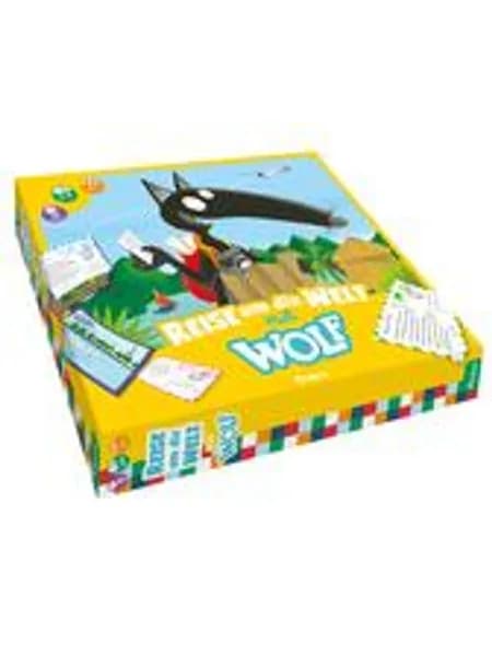 Huch Reise um die Welt mit Wolf, Gesellschaftsspiel Настольная игра