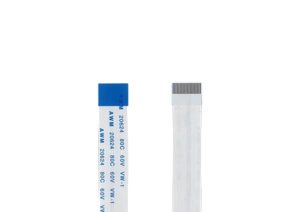 Шлейф 20 pin, 10 см, шаг 0.5 мм FFC, обратный Б