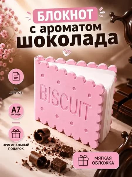 Блокнот печенье с ароматом