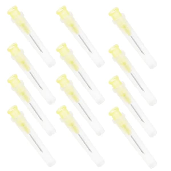 Одноразовые инъекционные иглы 18g из нержавеющей стали и нейлона для лабораторных работ, набор 100 шт