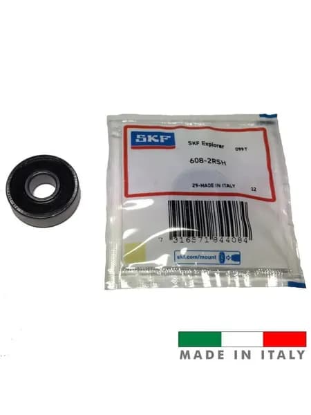 Подшипник 608-2RS (8x22x7) SKF Италия. Для самокатов, роликов, скейтбордов