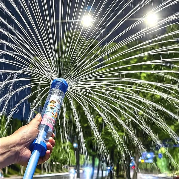 Водяной пистолет "Фейерверк" для детей, ручной насосный бластер с эффектом фонтана, прочный, для бассейна и улицы