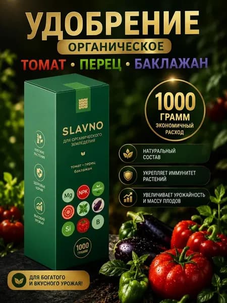 Удобрение для томатов перцев баклажанов картофеля 1 кг