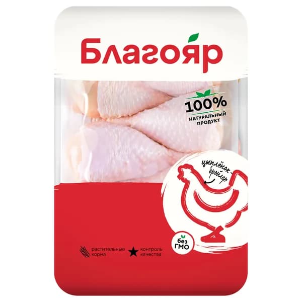 Голень куриная охлаждённая 0,9-1 кг, Благояр