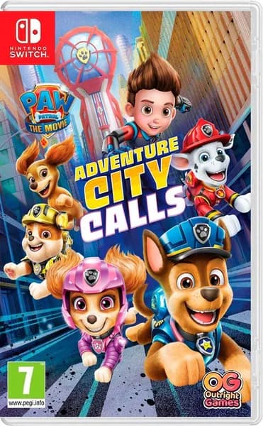 Игра PAW Patrol The Movie: Adventure City Calls (Nintendo Switch, Русские субтитры)