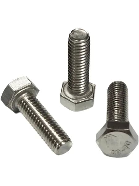 Болт нержавеющий M5x16 A2 (AISI 304) DIN 933, с шестигранной головкой (4шт)