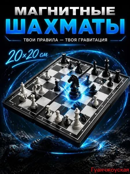Шахматы на магнитах дорожные