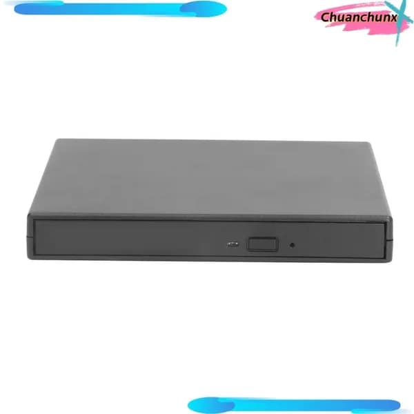 Внешний CD DVD привод, портативный, быстрый, для ноутбуков и ПК, поддержка Windows и Linux