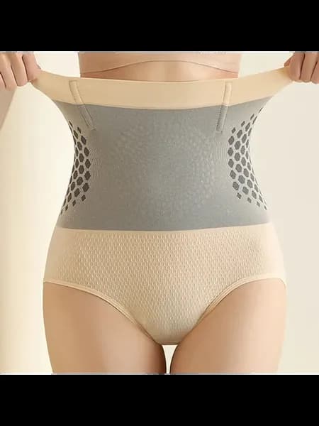 Бесшовные шорты для женщин, высокая талія, коррекция, цень (