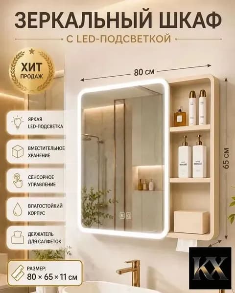 Тумба для ванной,, 80х11х65.01 см