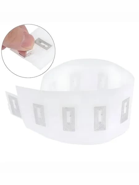 GJX 10 шт. NFC чип-наклейки Wet Inlay 2x1 см 13.56 MHz RFID метки.