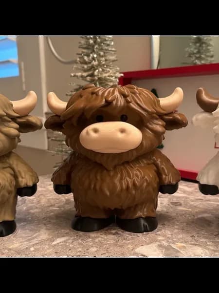 Дозатор для мыла Highland Cow, держатель для кухни, темно-ко