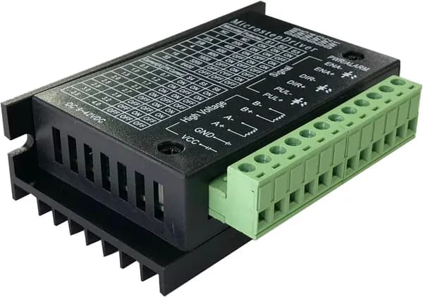 Драйвер шагового двигателя, TB6600 (4А, 9-42В)