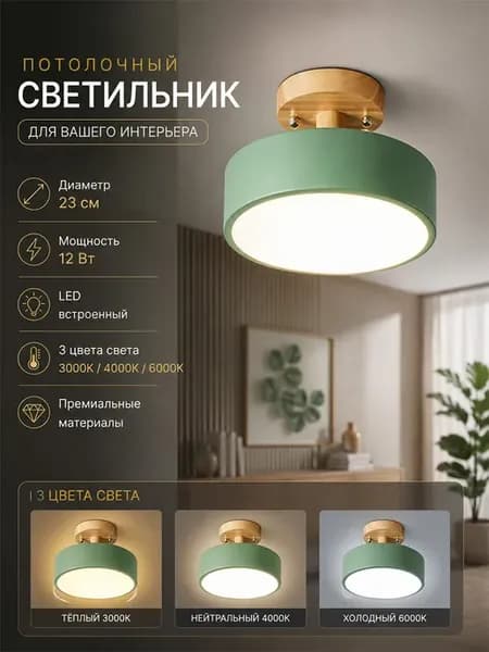 Люстра подвесная потолочная kоридоры, проходы 11W