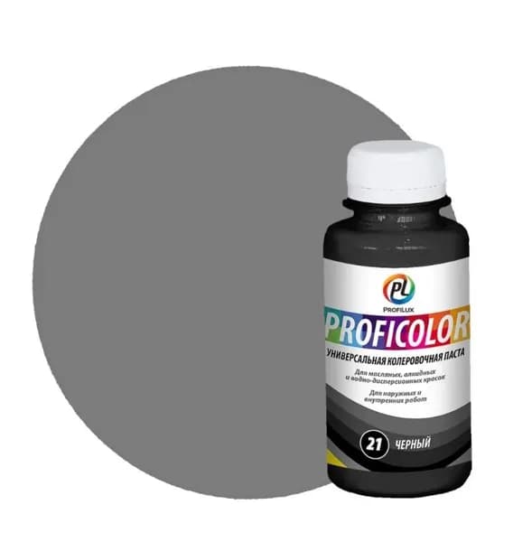 Колорант универсальный Profilux Proficolor 21 чёрный 100 мл.