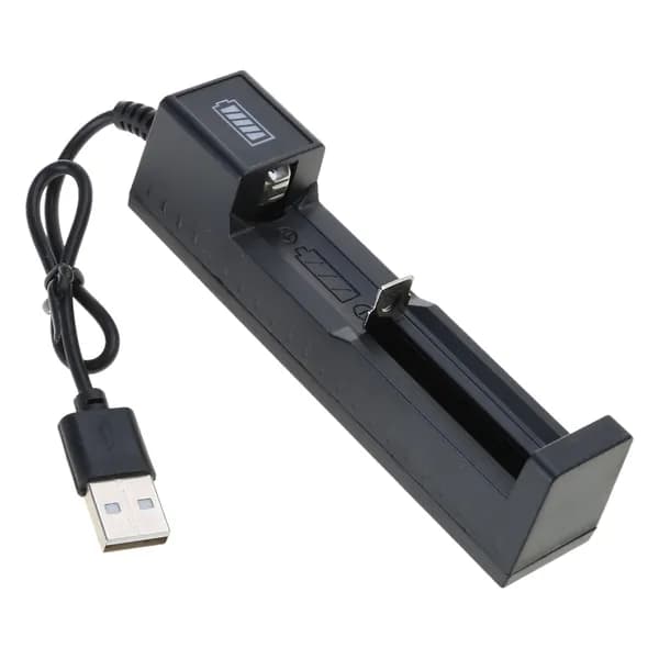 USB 37V Зарядное устройство для литиево-ионных аккумуляторов 18650 16340 14500 с LED