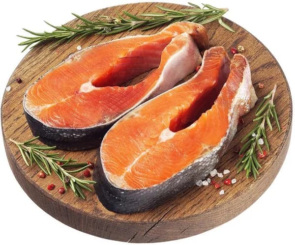 Кижуч замороженный стейки 1 кг