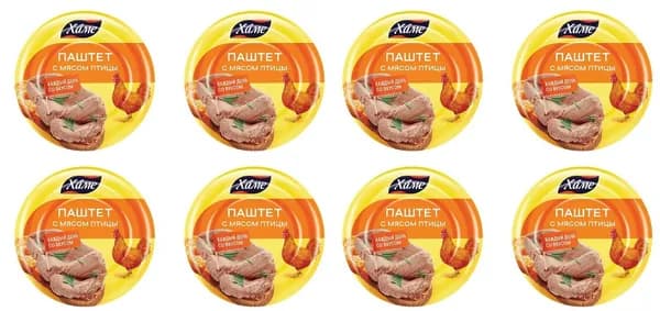 Hame Паштет с мясом птицы, 235 г, 8 шт в коробке