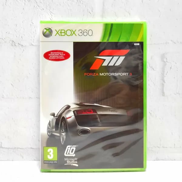 Forza Motorsport 3 Русские Субтитры Видеоигра на диске Xbox 360. Товар уцененный
