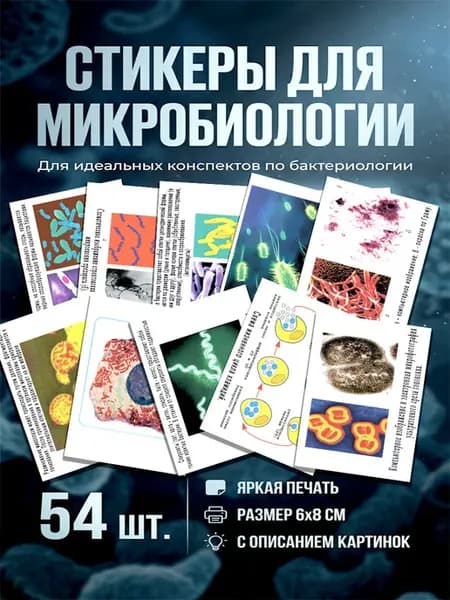 Стикеры по микробиологии