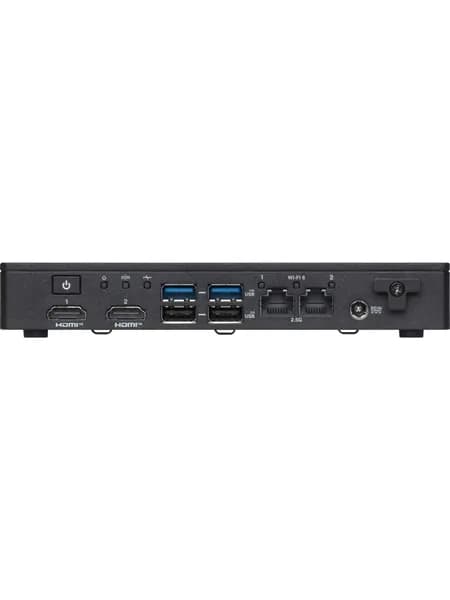 ASUS Мини-ПК NUC 13 Rugged Kit (Intel N50, RAM Отсутствует, SSD 64 ГБ, Intel UHD Graphics, Без ОС), 90AS0011-M000C0, черный