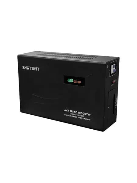 Стабилизатор напряжения Smartwatt AVR Triac 10000TW 10000ВА черный